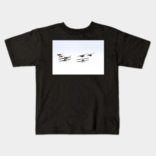 planes throw sky Kids T-Shirt